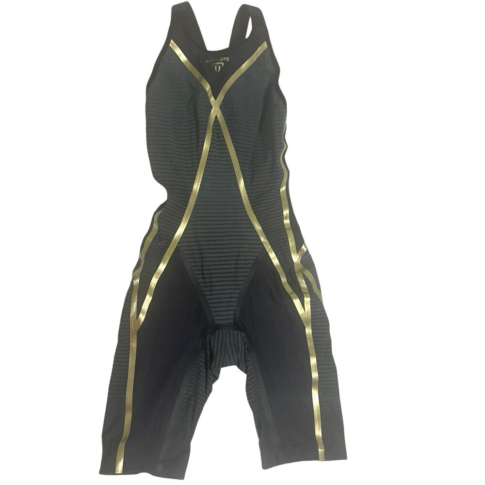 Matrix cb Women US/blk & D. gray tech suit Phelps in a size Small
